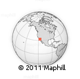 Outline Map of ZIP Code 91906