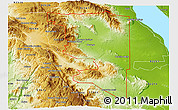 Physical 3D Map of ZIP code 92004