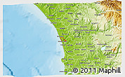Physical 3D Map of ZIP code 92007