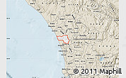 Classic Style Map of ZIP code 92009