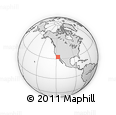 Outline Map of ZIP Code 92109