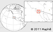 Blank Location Map of ZIP code 92114