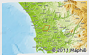 Physical 3D Map of ZIP code 92129