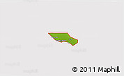 Physical 3D Map of ZIP code 92257, cropped outside