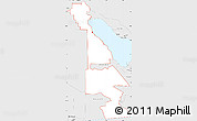 Silver Style Simple Map of ZIP code 92274