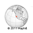 Outline Map of ZIP Code 92278