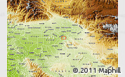 Physical Map of ZIP code 92313