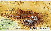 Physical 3D Map of ZIP code 92314