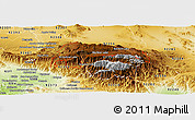 Physical Panoramic Map of ZIP code 92314
