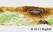 Physical Panoramic Map of ZIP code 92399