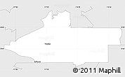 Silver Style Simple Map of ZIP code 92399