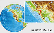 Physical Location Map of ZIP code 92518