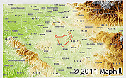 Physical 3D Map of ZIP code 92571