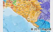 Political Shades Map of ZIP codes starting with 926