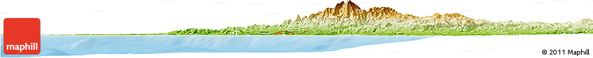 Physical Horizon Map of ZIP Code 92673