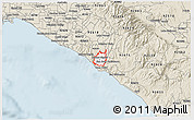 Classic Style 3D Map of ZIP code 92677