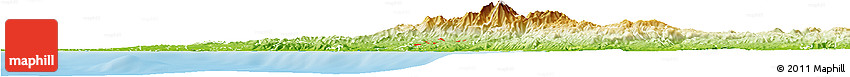Physical Horizon Map of ZIP Code 92688