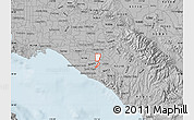 Gray Map of ZIP code 92707