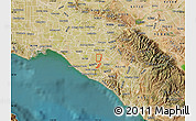 Satellite Map of ZIP code 92707