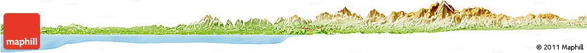 Physical Horizon Map of ZIP Code 92807