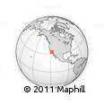 Outline Map of ZIP Code 92807