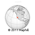 Outline Map of ZIP Code 92867