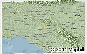 Savanna Style 3D Map of ZIP code 92870