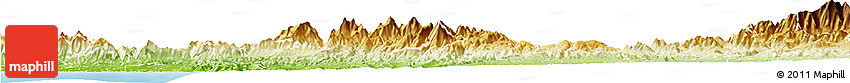 Physical Horizon Map of ZIP Code 92879