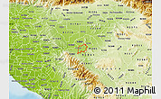 Physical Map of ZIP code 92879