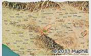 Satellite 3D Map of ZIP code 92880