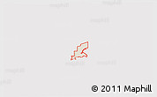 Shaded Relief 3D Map of ZIP code 92880, cropped outside