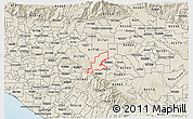 Shaded Relief 3D Map of ZIP code 92880