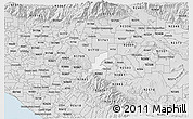 Silver Style 3D Map of ZIP code 92880