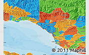 Political Map of ZIP code 93001
