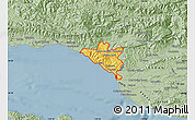 Savanna Style Map of ZIP code 93001