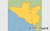 Savanna Style Simple Map of ZIP code 93001