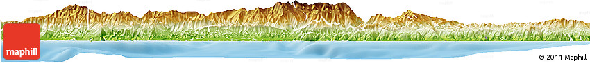 Physical Horizon Map of ZIP Code 93010
