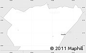 Silver Style Simple Map of ZIP code 93010