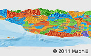 Political Panoramic Map of ZIP code 93012