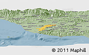 Savanna Style Panoramic Map of ZIP code 93012