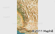Satellite 3D Map of ZIP codes starting with 935