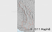 Gray Map of ZIP codes starting with 935