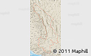Shaded Relief Map of ZIP codes starting with 935