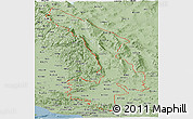 Savanna Style Panoramic Map of ZIP codes starting with 935