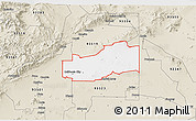 Classic Style 3D Map of ZIP code 93505