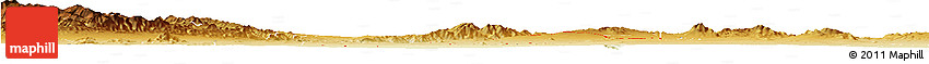 Physical Horizon Map of ZIP Code 93505
