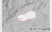 Gray Map of ZIP code 93505