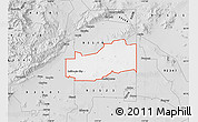 Silver Style Map of ZIP code 93505