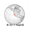 Outline Map of ZIP Code 93505