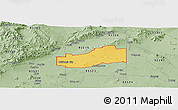 Savanna Style Panoramic Map of ZIP code 93505